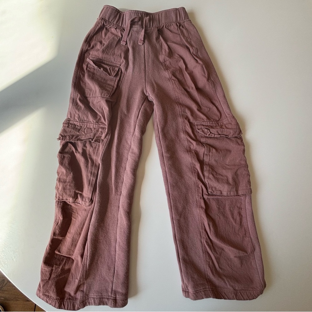 Zara Girl’s Cargo Pants in Mauve